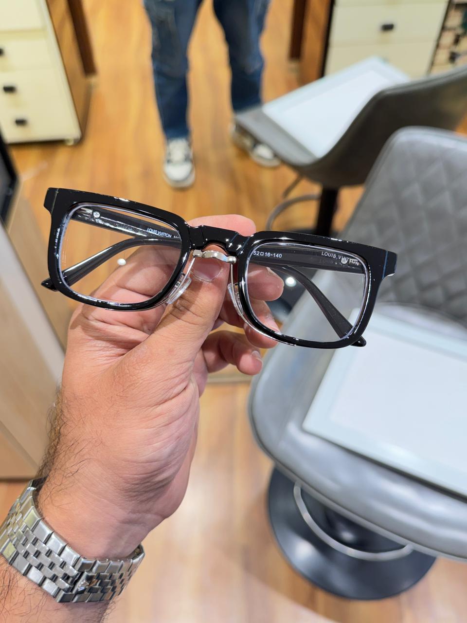 Louis vuitton 1008 black silver plano