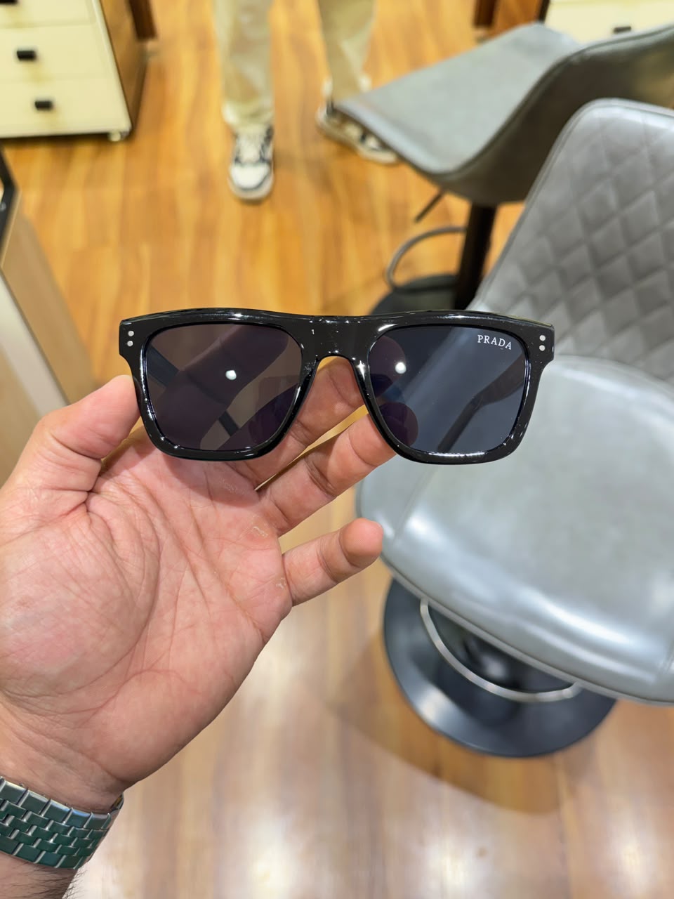 prada 3835 full black