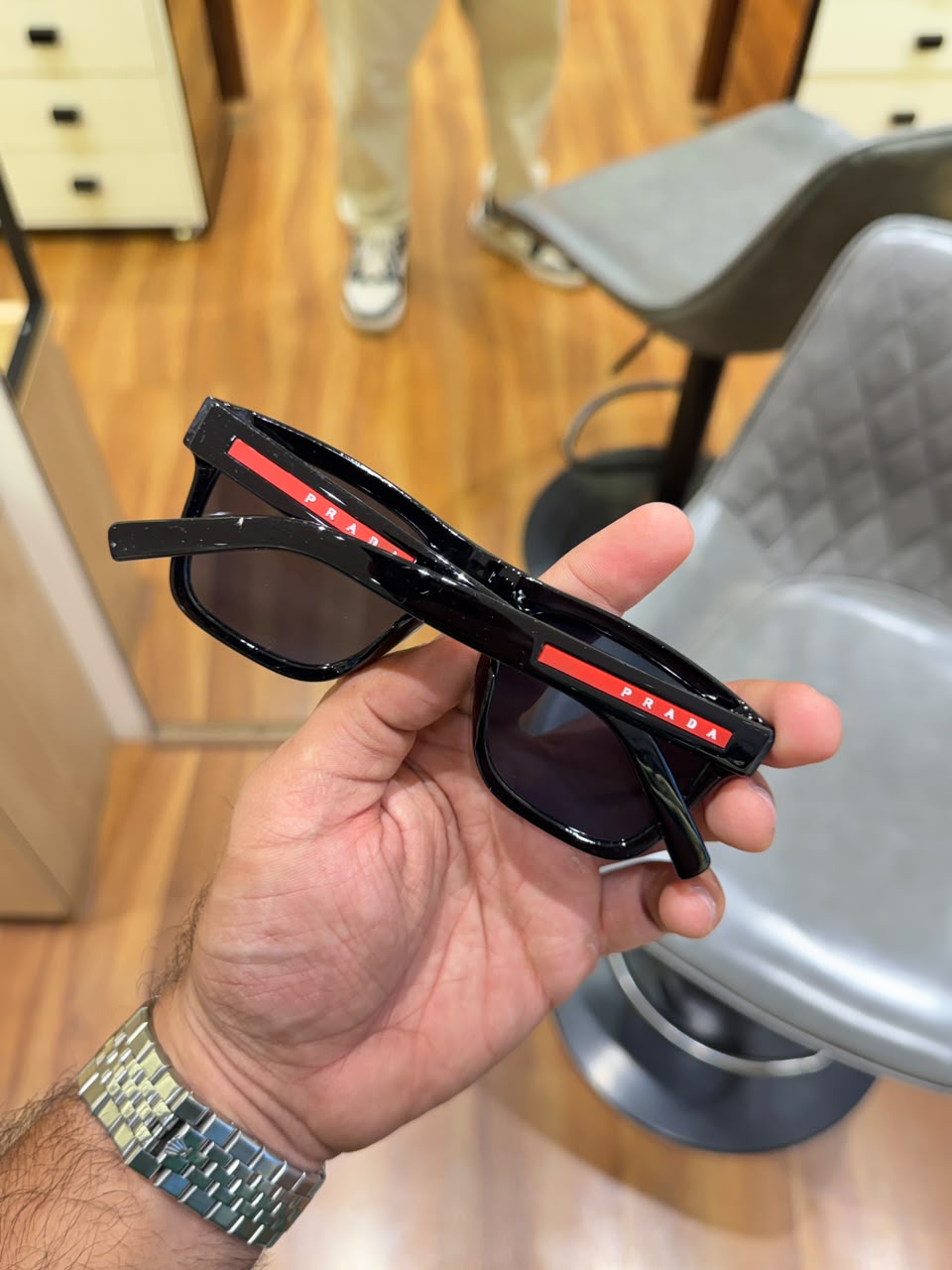 prada 3835 full black
