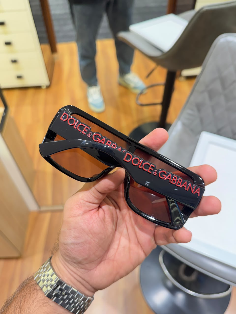 Dolce & gabbana 6204 black red candy