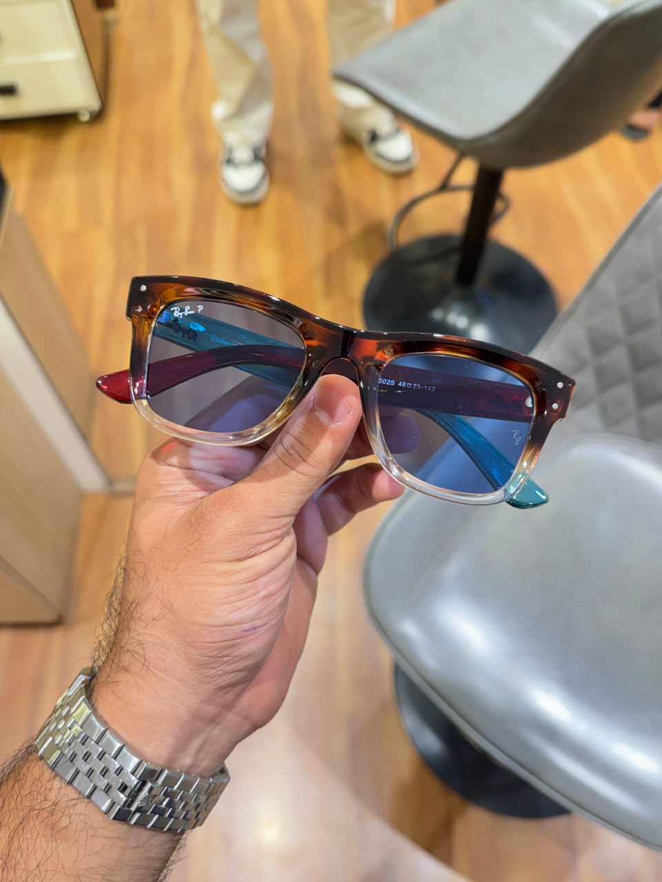Rayban 0502 tiger blue