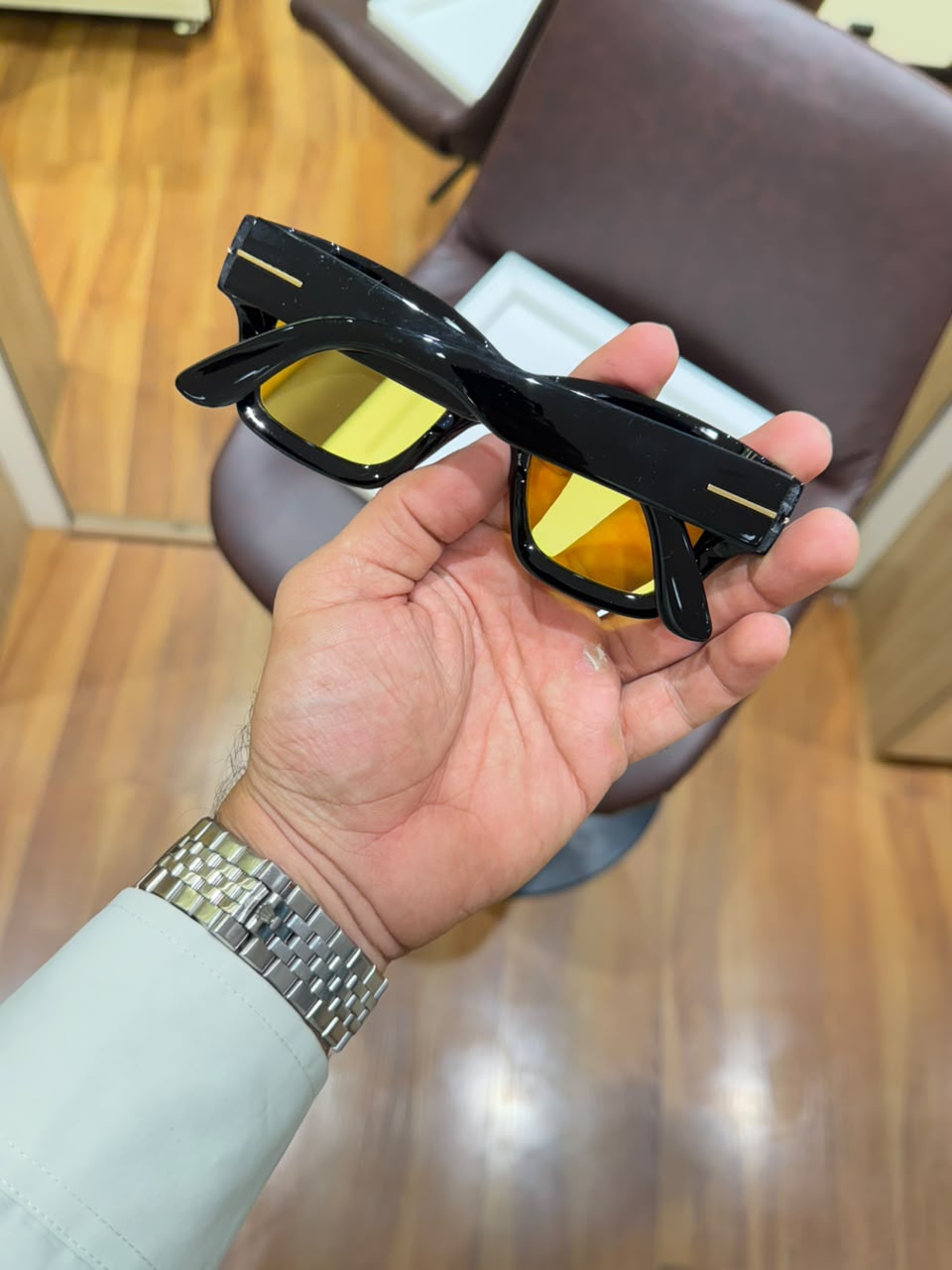 tomford 4184 black yellow