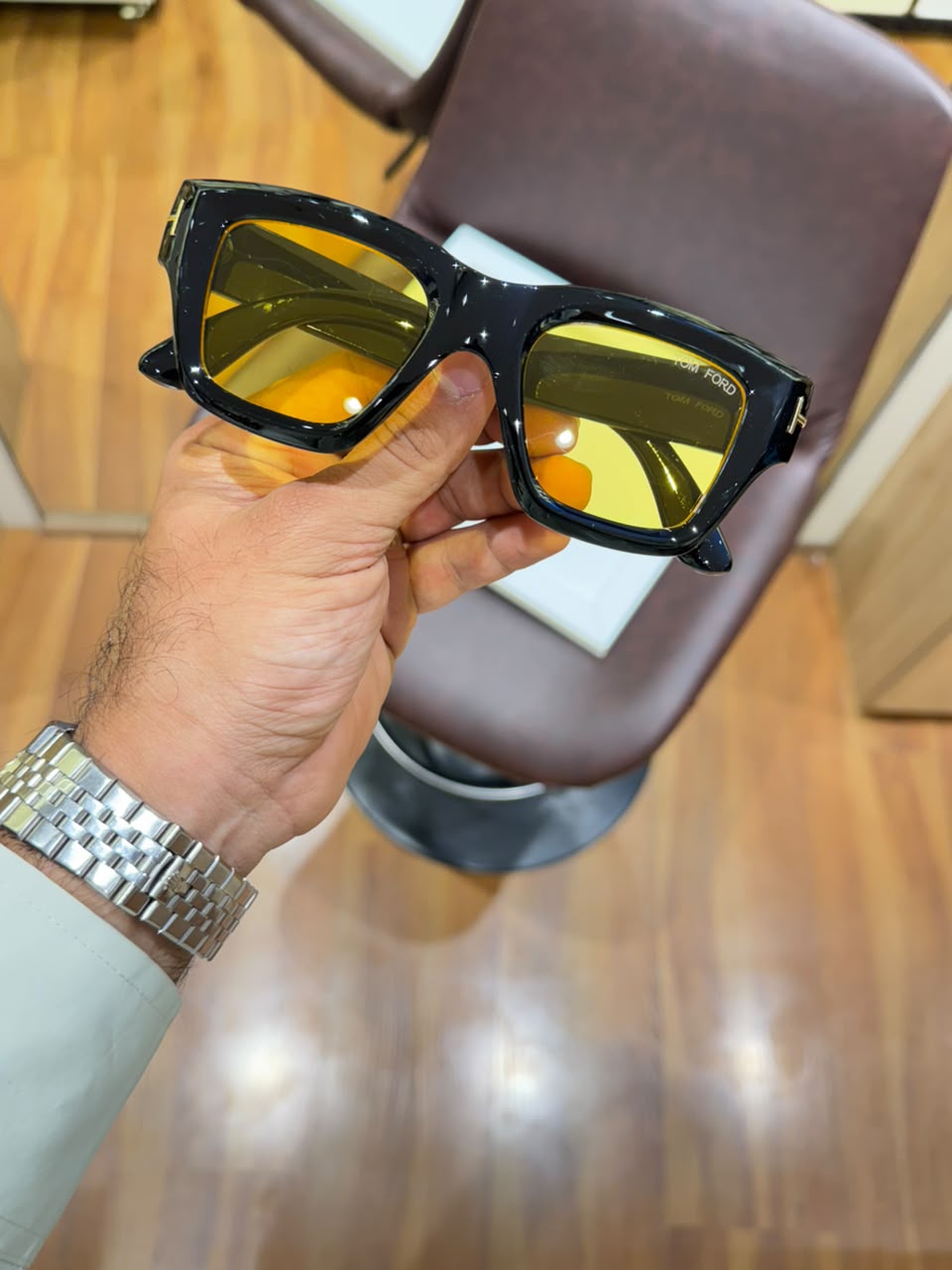 tomford 4184 black yellow