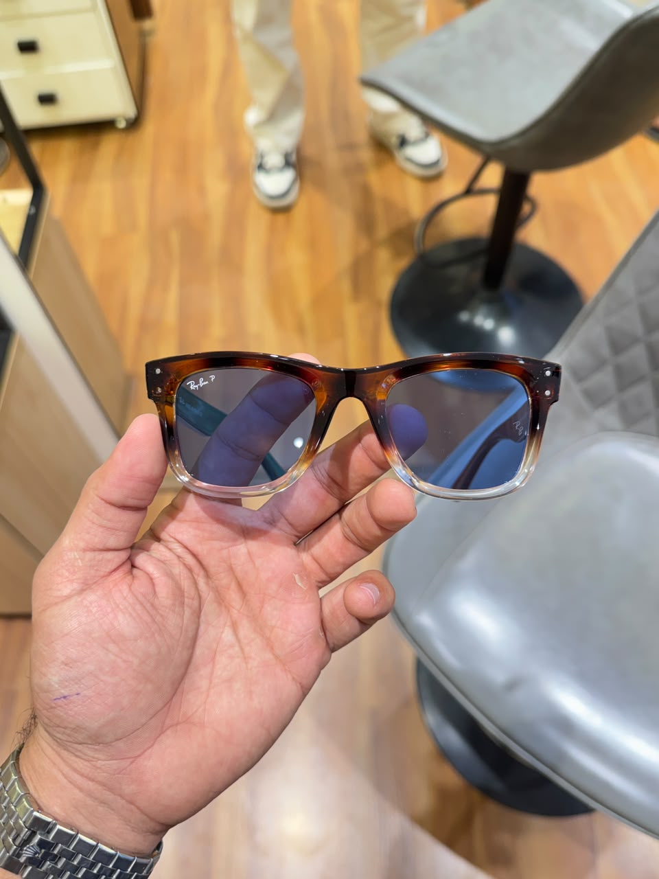 Rayban 0502 tiger blue