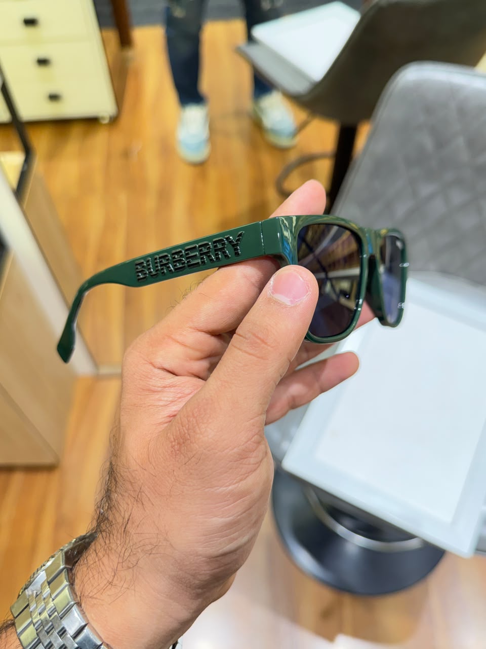 Burberry 4358 olive green