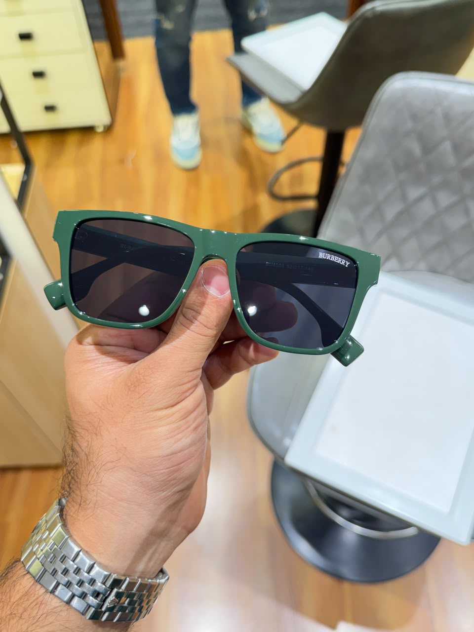 Burberry 4358 olive green