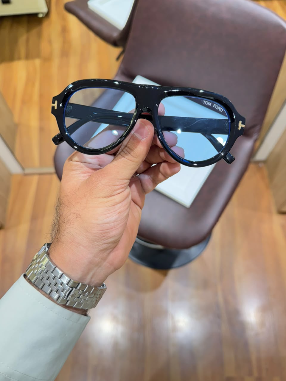 tomford aviator black blue candy