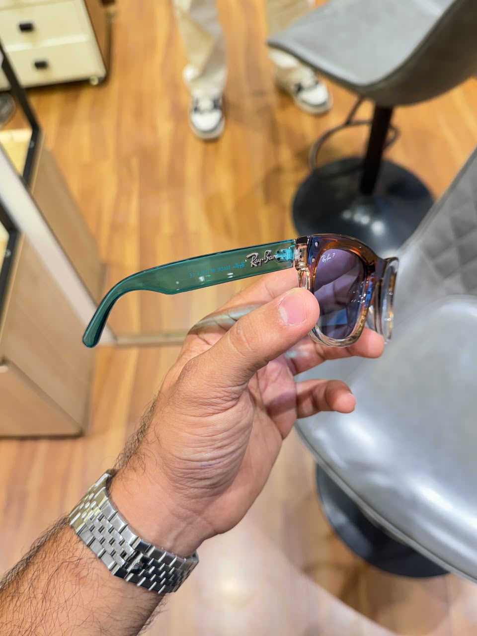 Rayban 0502 tiger blue