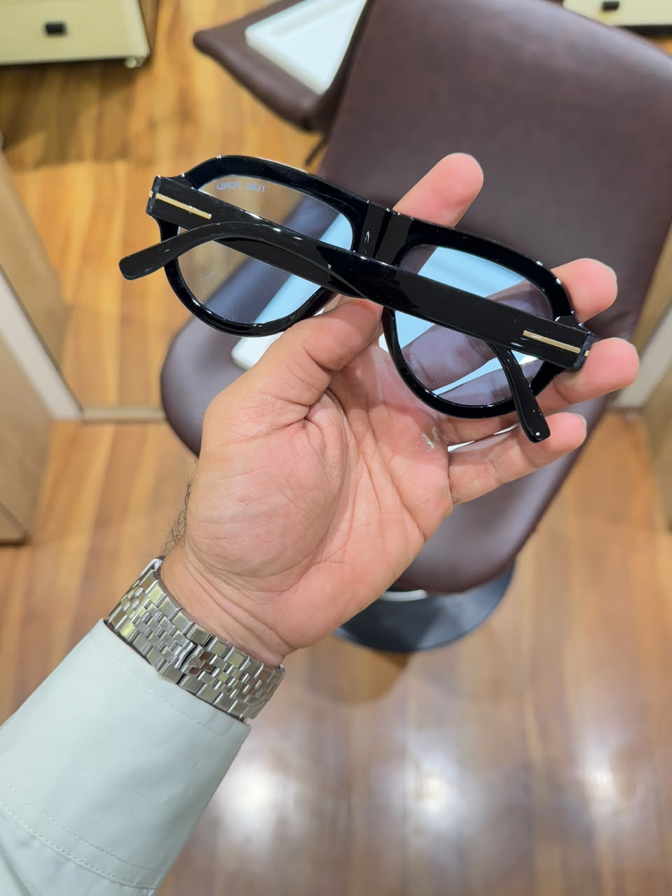 tomford aviator black blue candy