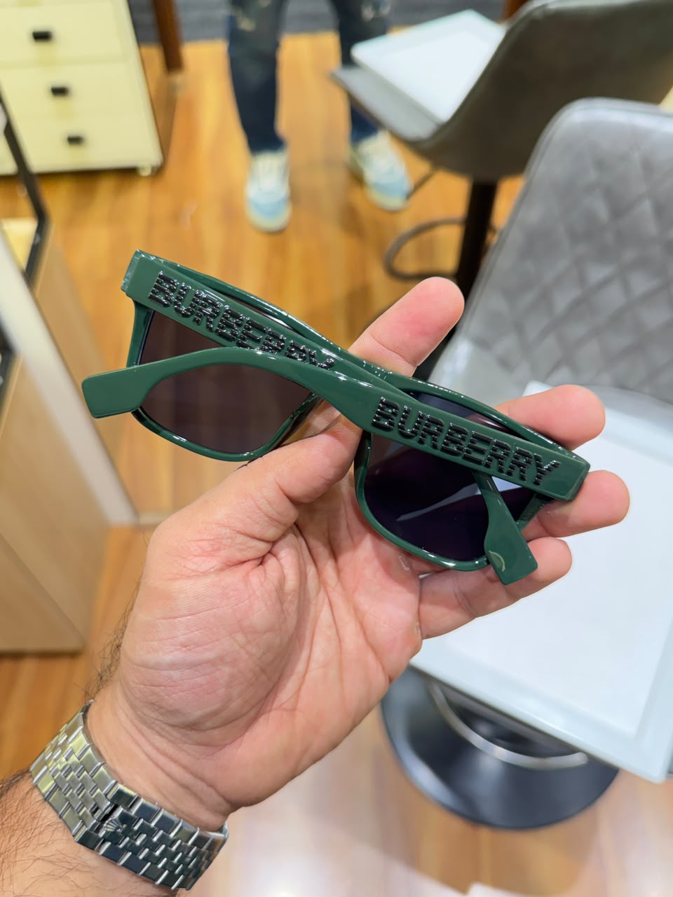Burberry 4358 olive green