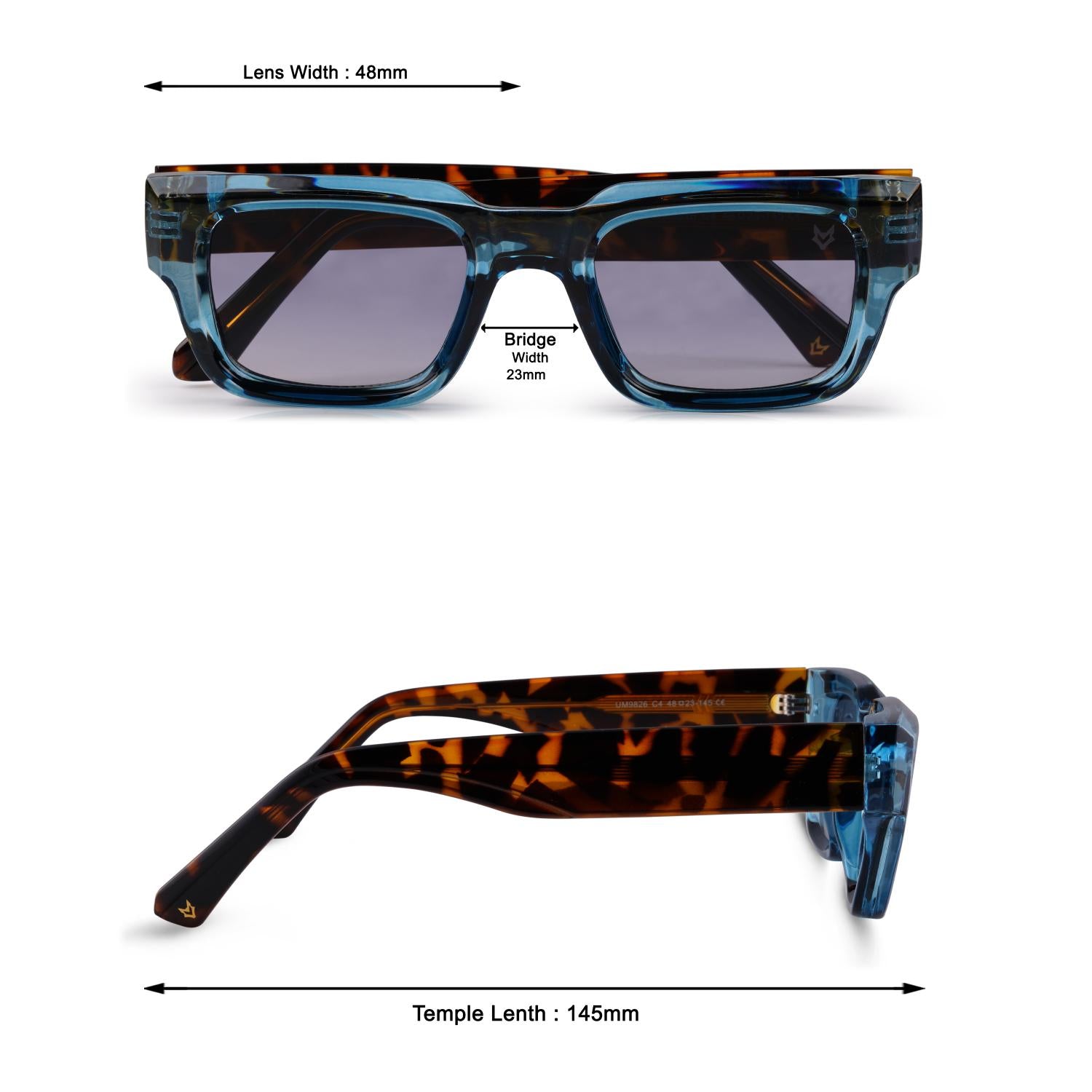 Zephyr UM-9826 C4 UV-400 Sunglasses