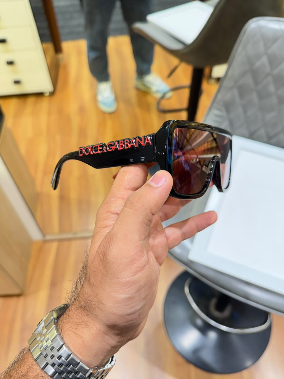 Dolce & gabbana 6204 black red candy