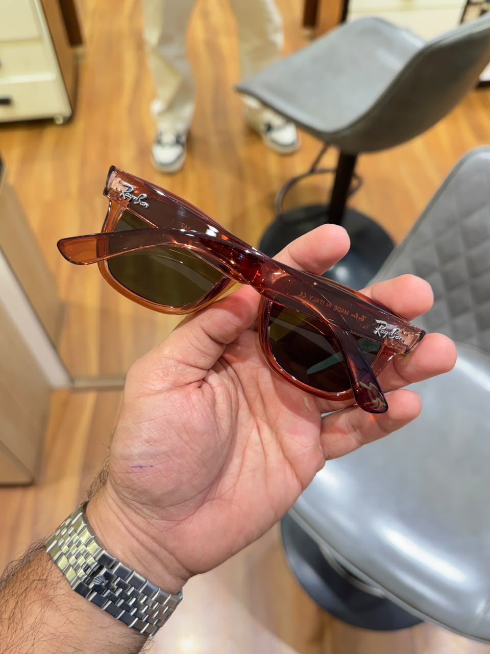 rayban 0502 browon green