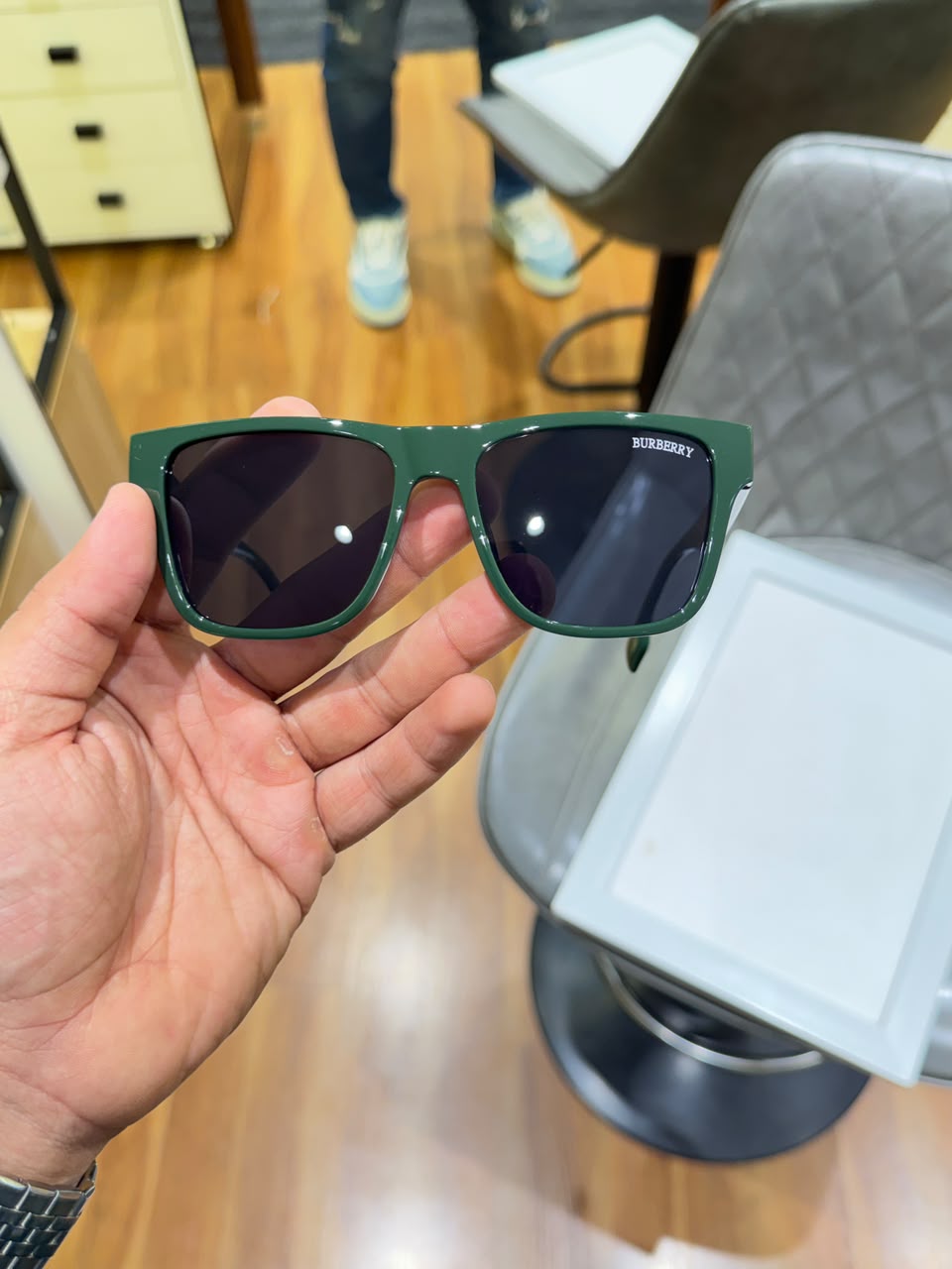 Burberry 4358 olive green