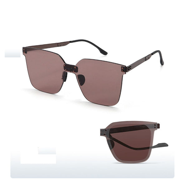 Exclusive Unisex Foldable Stylish Lifestyle Black Brown Sunglasses